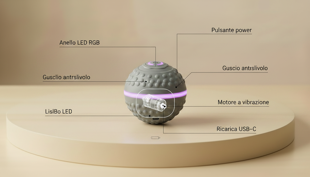 Paw Motion™ Interactive Dog Ball
